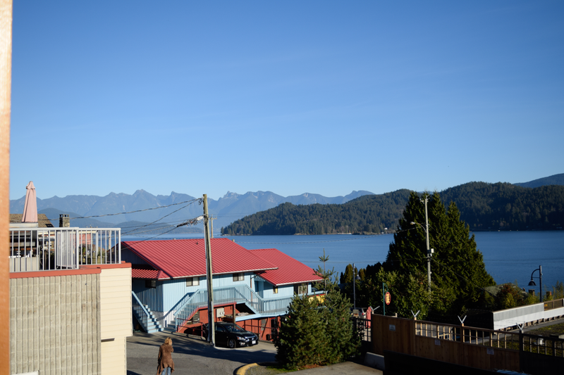 View from Gibsons Tapworks rooftop deck